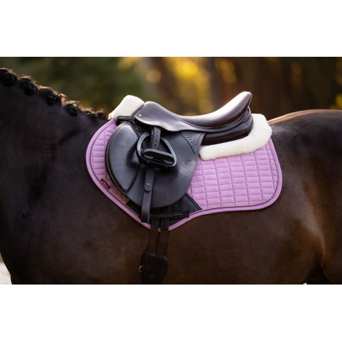 LeMieux SS26 Merino+ Suede Close Contact Saddle Pad Fondant