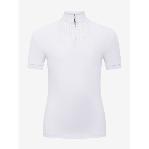 LeMieux SS26 Young Rider Brilliance Livvy Short Sleeve Show Shirt