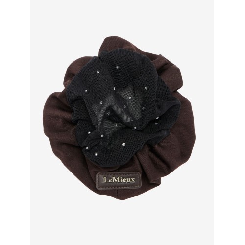 LeMieux CORE Scrunchie with Crystal Hair Net