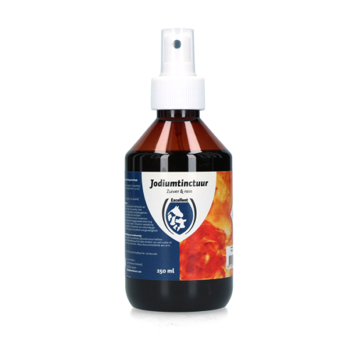 Iodine Tincture 1% PVP (10 mg per ml) & 70% Alcohol
