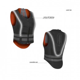 Komperdell Backprotector Ballistic High Visibility Flexfit