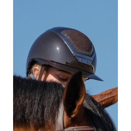 Kask Star Lady Pure Shine Chrome 2.0 Espresso коричневый Crystals In-Out Greige