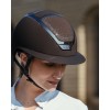 Kask Star Lady Chrome 2.0 Brown Crystals In-Out Greige