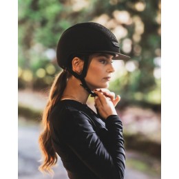 Kask Star Lady Hunter 2.0 чёрный Crystals Flow чёрный Graphite Mix