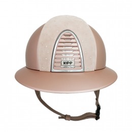 KEP Italia Cromo 2.0 Metal Opaque Peach поло Goccia розовый Silver Frame Cirpria Chinstrap