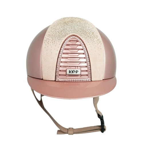 Kep Italia Cromo 2.0 Diamond Pink Nebula Powder Pink Swarovski Frame  Ciprica Chinstrap