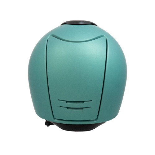 KEP Italia Cromo 2.0 Textile Turquoise Textile Black Front Grid Chinstrap