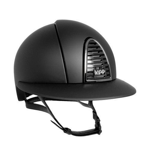 KEP Italia Cromo 2.0 Matte Black Polo Mirror Black Frame Subgrid Crystal Logo