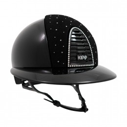 KEP Italia Cromo 2.0 Polish чёрный поло Goccia чёрный Silver SW frame Cristalli логотип
