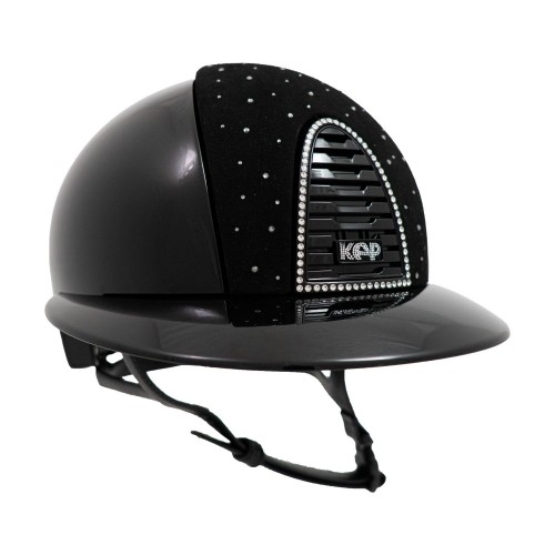 KEP Italia Cromo 2.0 Polish Black Polo Goccia Black Silver SW frame Cristalli Logo