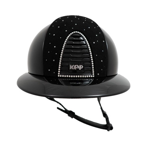 KEP Italia Cromo 2.0 Polish Black Polo Goccia Black Silver SW frame Cristalli Logo