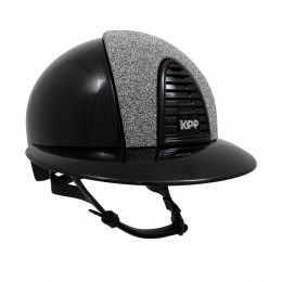 KEP Italia Cromo 2.0 Polish чёрный поло Vanity Silver Cristalli KEP логотип