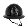 Kep Italia Cromo 2.0 Polish Black Polo Silver Swarovski Frame Button