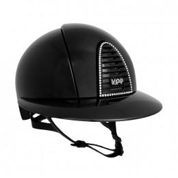Kep Italia Cromo 2.0 Polish чёрный поло Silver Swarovski Frame Button