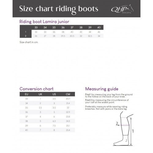 QHP Lamira Junior Riding Boots
