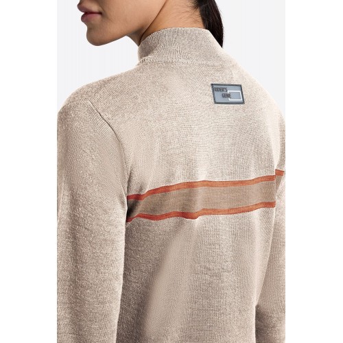 RG FW25 RG Wool Blend Half Zip Sweater Women