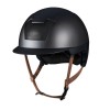 Kask Kooki Shadow Black with Light Brown Chinstrap