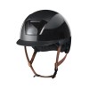 Kask Kooki Shine Black with Light Brown Chinstrap