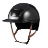Kask Kooki Lady Shine Black with Light Brown Chinstrap
