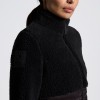 Cavalleria Toscana FW25 CT Teddy Bear Fleece + Nylon Zip-Up Women's Jacket