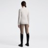 Cavalleria Toscana FW25 CT Pure Wool Women's Half-Zip Turtleneck Sweater