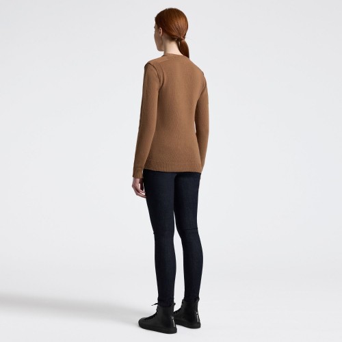 Cavalleria Toscana FW25 CT Pure Wool Crew Neck Women's Sweater