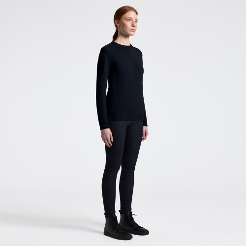 Cavalleria Toscana FW25 CT Pure Wool Crew Neck Women's Sweater