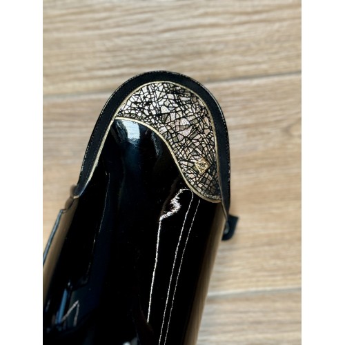 De Niro Bellini Patent Black G21 Dedaoro + Knee Comfort