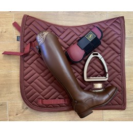 DeNiro Levante/01 Wrat Brown Grarose Riding Boots