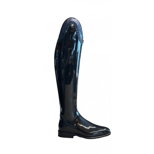 DeNiro Bellini 3 Patent Navy G9 Rondine Gala Blue 10 cm GGL80 + New Knee Comfort
