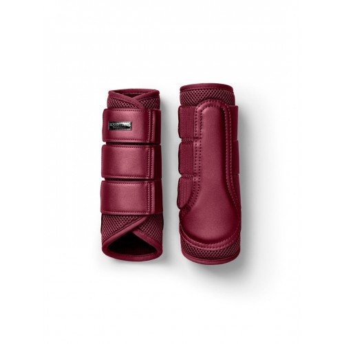 Equestrian Stockholm Merlot Mesh Brushing Boots