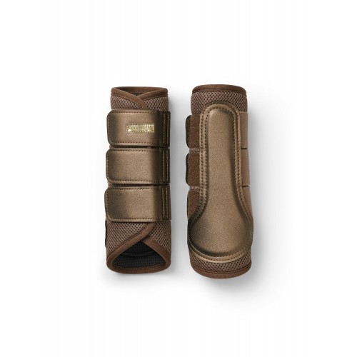 Equestrian Stockholm Champagne Classic Mesh Brushing Boots