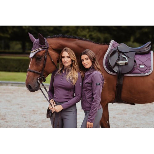 Equestrian Stockholm FW'21 Orchid Bloom Jump saddlepad