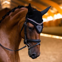Equestrian Stockholm All чёрный Glimmer ушки из сетки