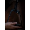 Flex-On Safety Stirrups Iron-S Black