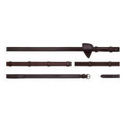 Dyon 5/8 дюйма Hunter поводья с 7 кожаный Keepers новая версия English коллекция