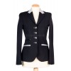 Juuls Black Glamour Competition Jacket with silver details