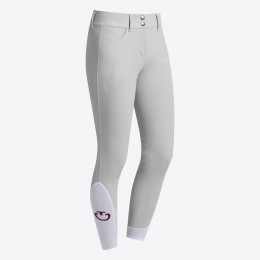 Cavalleria Toscana SS26 American с коленной леей Perforated женские бриджи