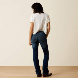 Ariat Perfect Rise Stretch Rosa джинсы клёш от колена