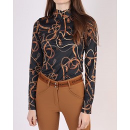 Montar FW'23 Haily Print поло