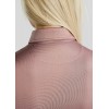Montar FW25 MoSusan LS Polo Rosegold Print and push button