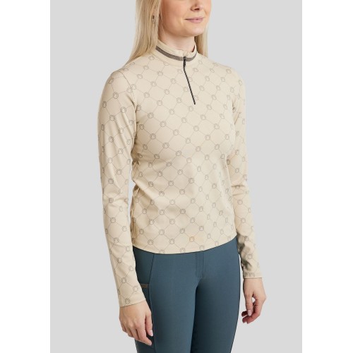 Montar FW25 Shirt MoMartina Monogram Printed