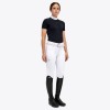 Cavalleria Toscana FW'23 Tech Piquet Button S/S Competition Polo Women