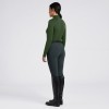 Cavalleria Toscana FW'24 CT Tech Wool Half Zip Training Turtleneck Shirt for Women