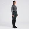 Cavalleria Toscana FW'24 CT Tech Wool Half Zip Training Turtleneck Shirt for Women