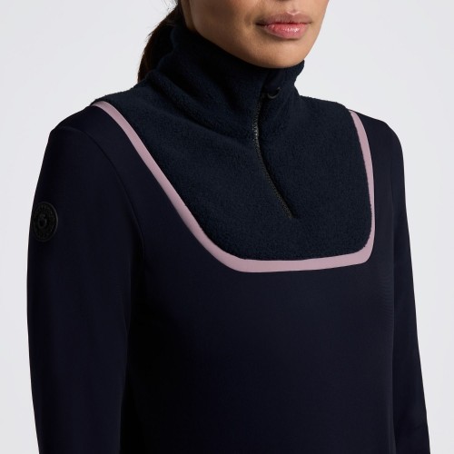 Cavalleria Toscana FW25 CT L/S Warm Jersey w/Fleece Insert Training Polo Women's