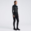 Cavalleria Toscana FW26 CT L/S Tech Striped Wool Half-Zip Training Polo Women