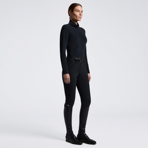 Cavalleria Toscana FW26 CT L/S Fleece Training Polo Women's