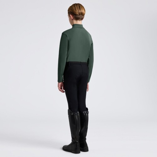 Cavalleria Toscana FW25 CT L/S Warm Jersey with Piping Boys' Training Polo
