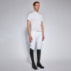 Cavalleria Toscana SS'24 CT Tech Piqué S/S Competition Button Polo Men's Competition Shirt
